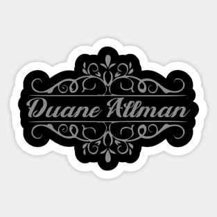 Nice Duane Allman Sticker